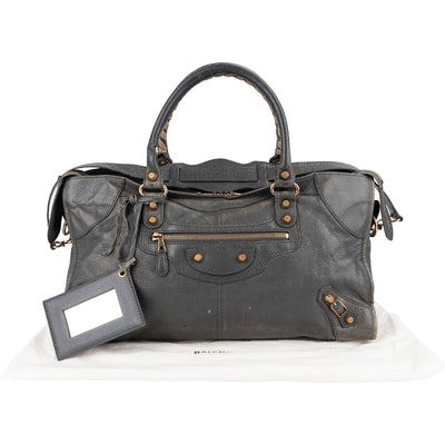 Balenciaga Grey Classic City Handbag