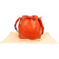Louis Vuitton Orange Epi Leather NM Sac Noe Petit Shoulder Bag