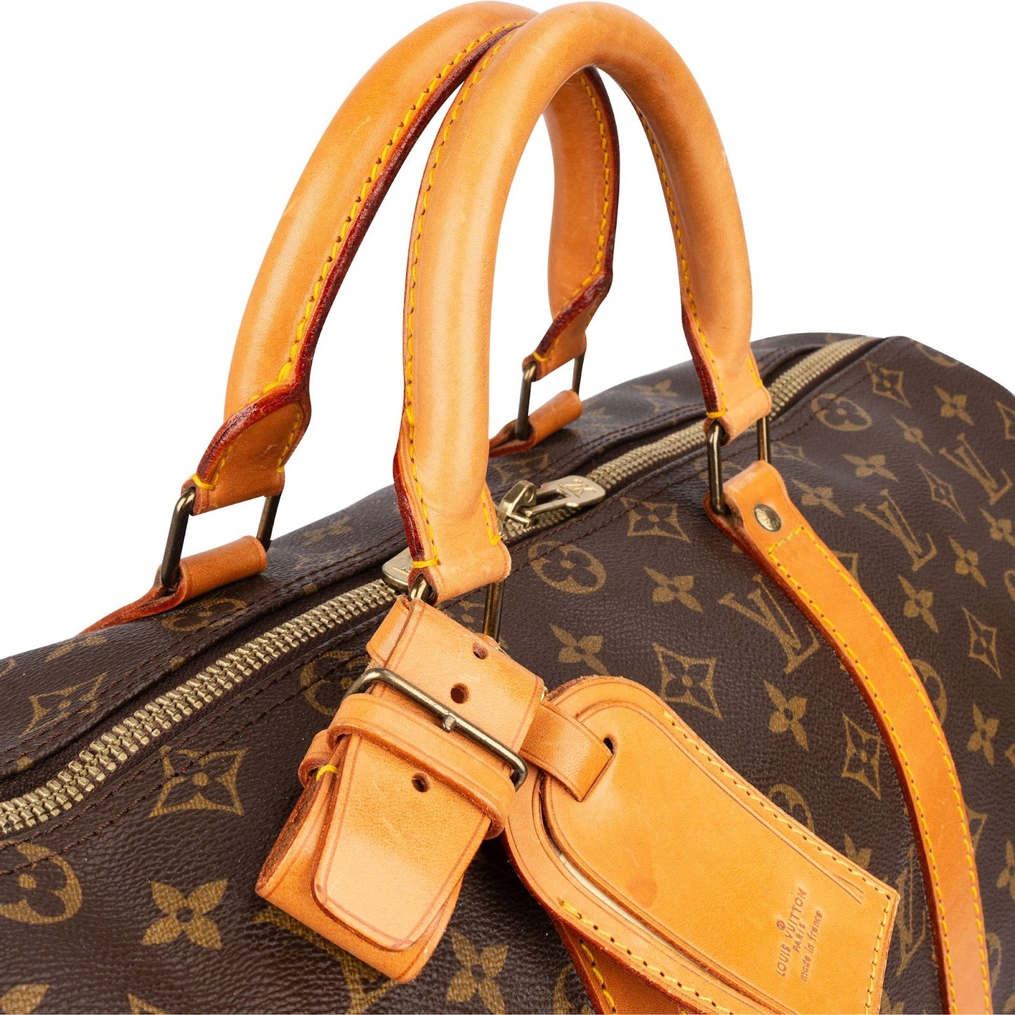 Louis Vuitton Monogram Canvas Keepall 50 Travel Bag