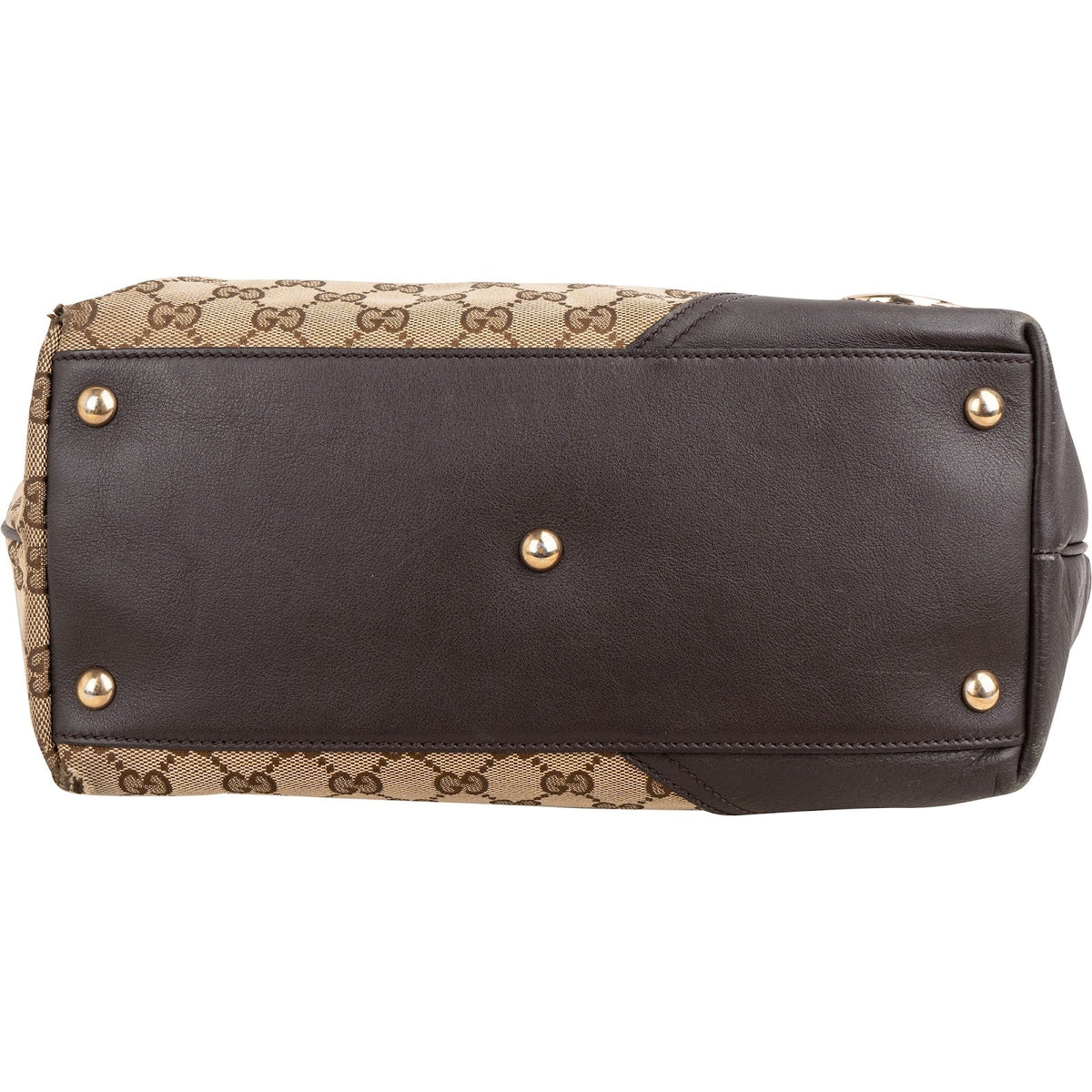 Gucci Monogram GG Canvas Abbey Interlocking G Tote Shoulder Bag