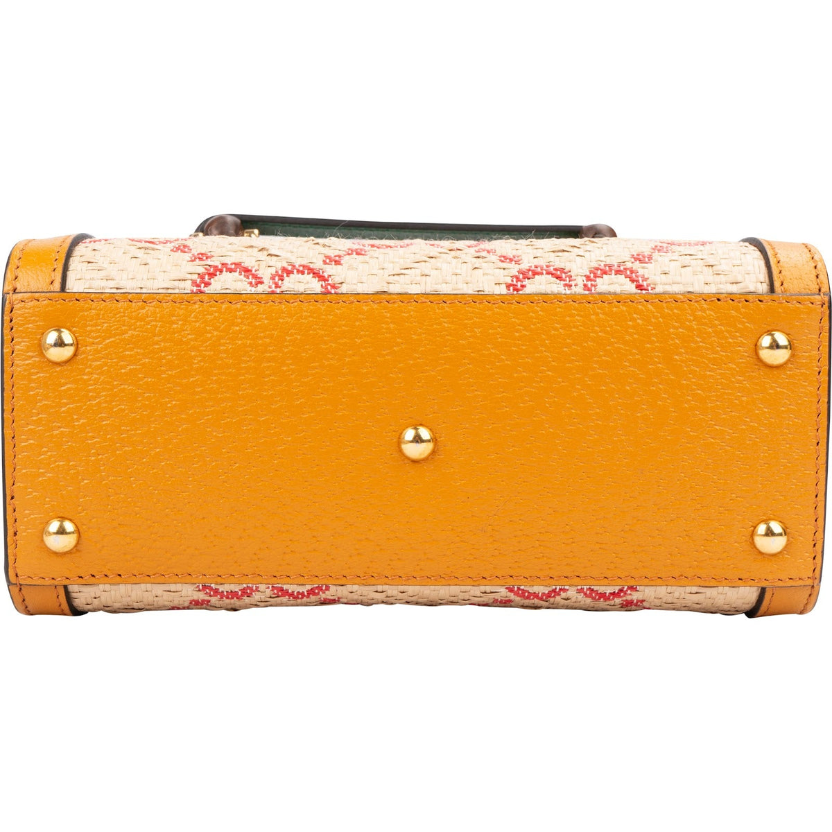 Gucci Diana Mini Tote aus Bast (limitiert) – Ansicht 9
