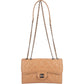 Chanel Quilted Lambskin Antique Hardware Single Flap Crossbody Bag