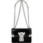 Louis Vuitton Monogram Canvas Black & White Vernis Leather Wynwood Trunk Crossbody Bag