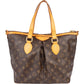 Louis Vuitton Canvas Monogram Palermo PM Handbag