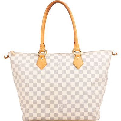 Louis Vuitton Monogram Damier Azur Canvas Saleya MM Shoulder Bag