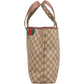 Gucci Monogram GG Supreme Web Tote Handbag
