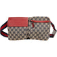 Gucci Monogram GG Canvas Crossbody Belt Bag