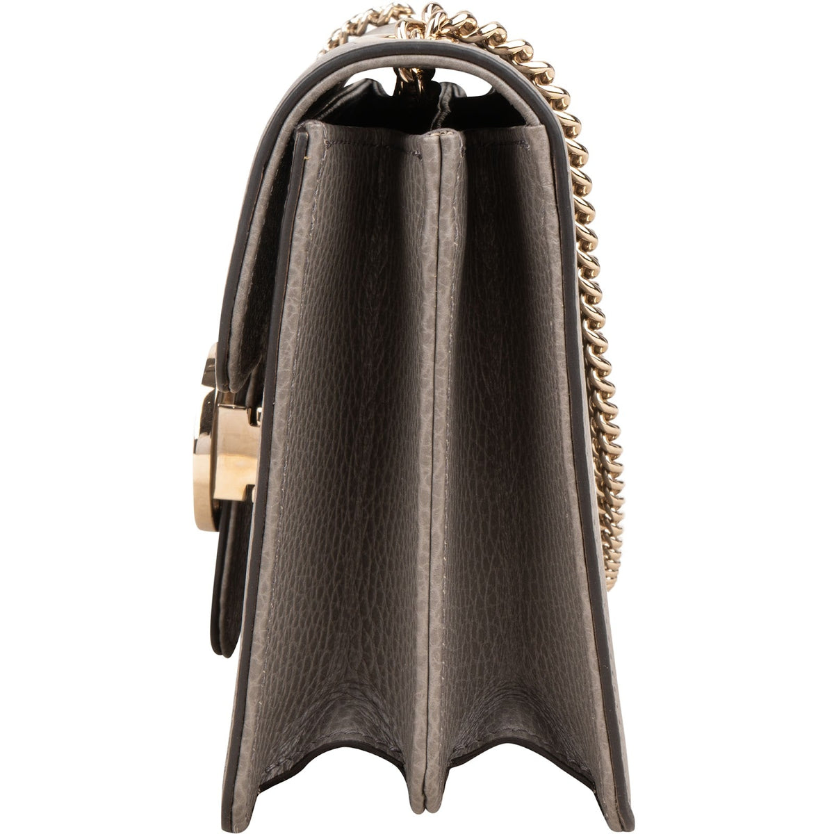 Gucci Grained Leather Interlocking GG Small Crossbody Bag