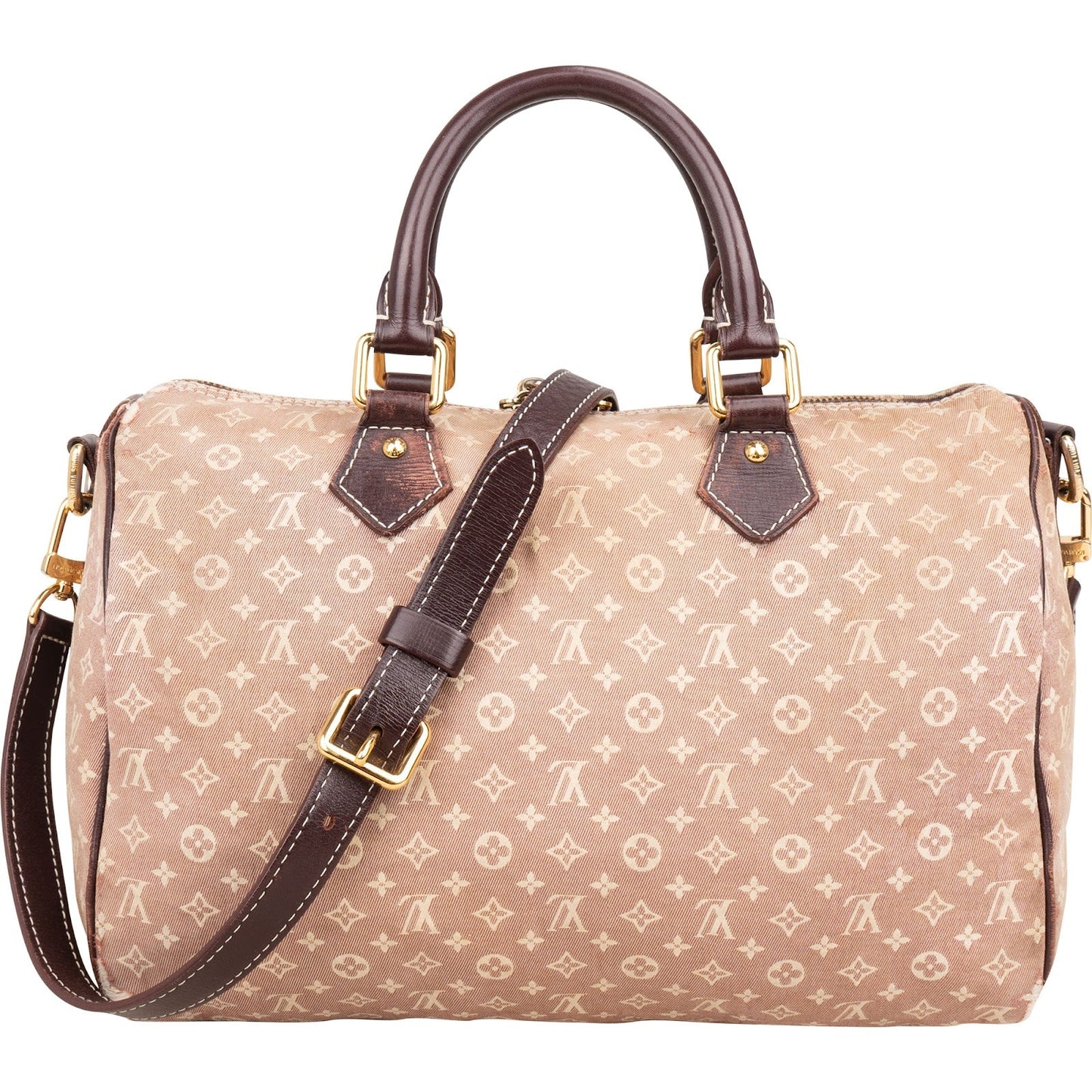 Louis Vuitton Monogram Mini Lin Speedy 30 Bandoulière Handbag