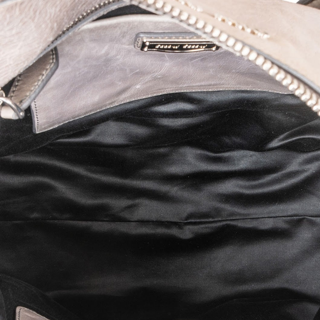 Miu Miu Vitello Lux Leather Bow Handbag