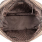 Christian Dior Metallic Leather Gaucho Saddle Handbag