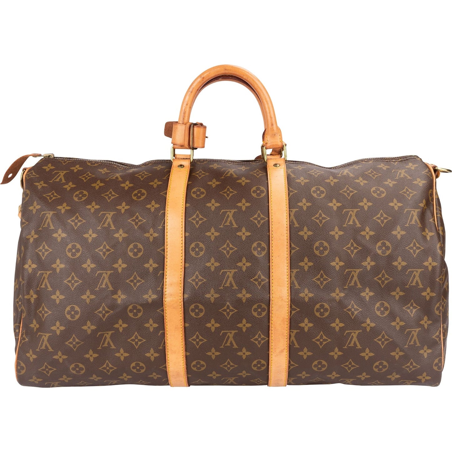 Louis Vuitton Monogram Canvas Keepall 55 Bandoulière Travel Bag