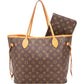 Louis Vuitton Monogram Canvas Neverfull MM Shoulder Bag