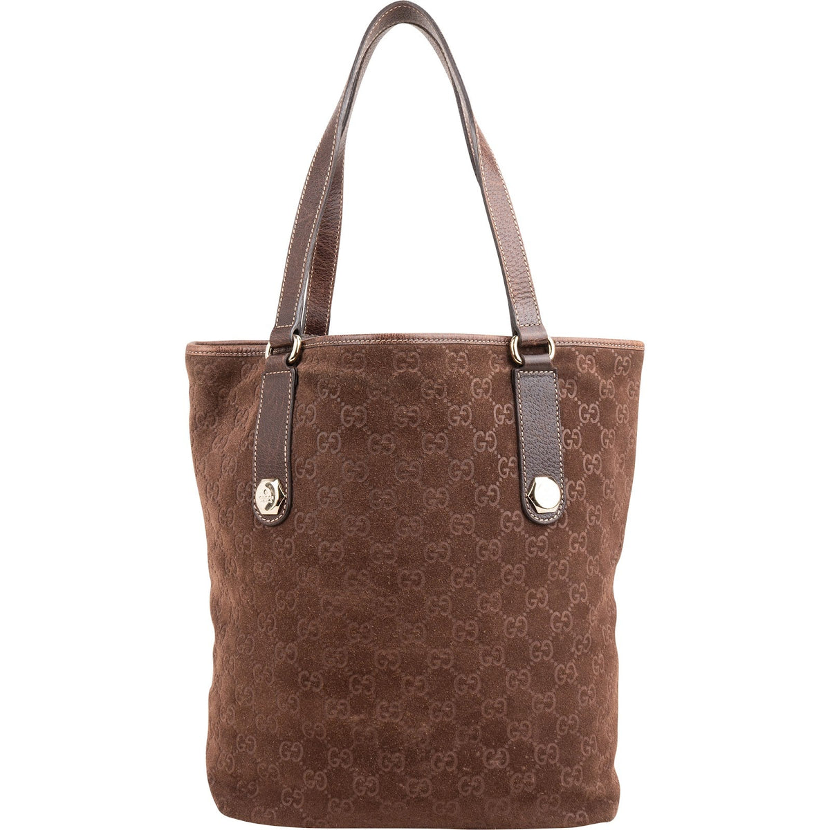 Gucci Tote aus GG Wildleder – Ansicht 4