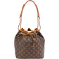 Louis Vuitton Monogram Canvas Sac Noé Petit Shoulder Bag