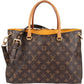 Louis Vuitton Monogram Canvas Pallas MM Handbag