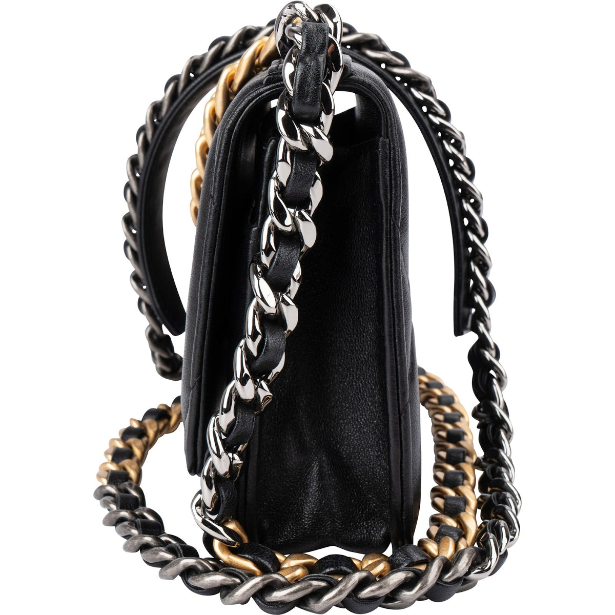 Chanel 19 Quilted Lambskin Wallet On Chain Crossbody bag