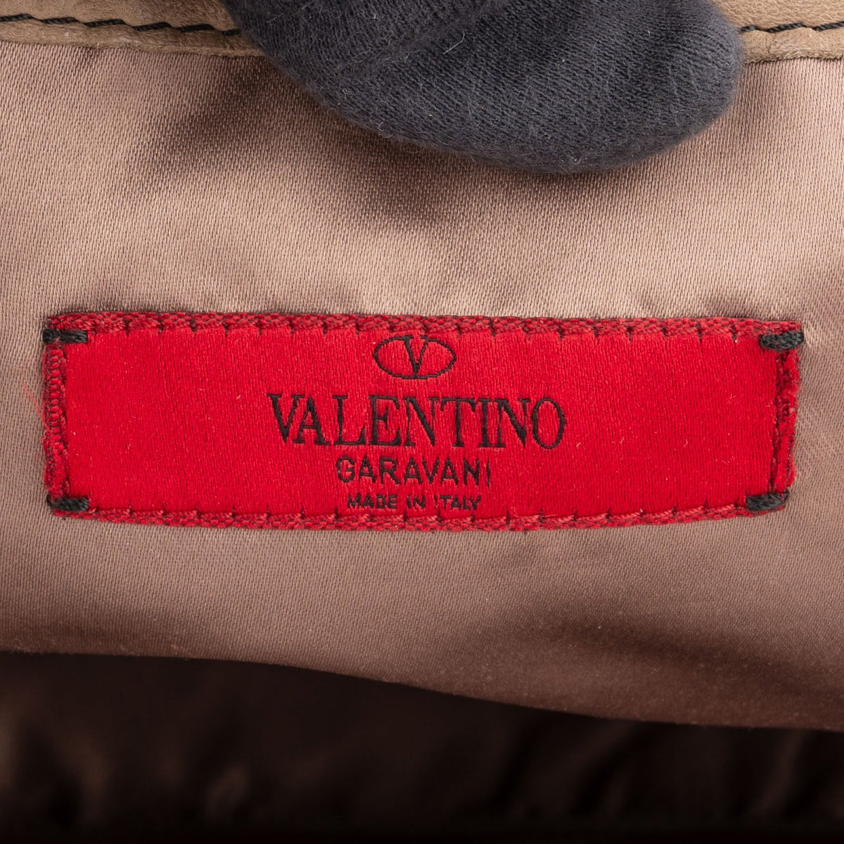 Valentino Garavani Leather Rose Large Tote Shoulder Bag