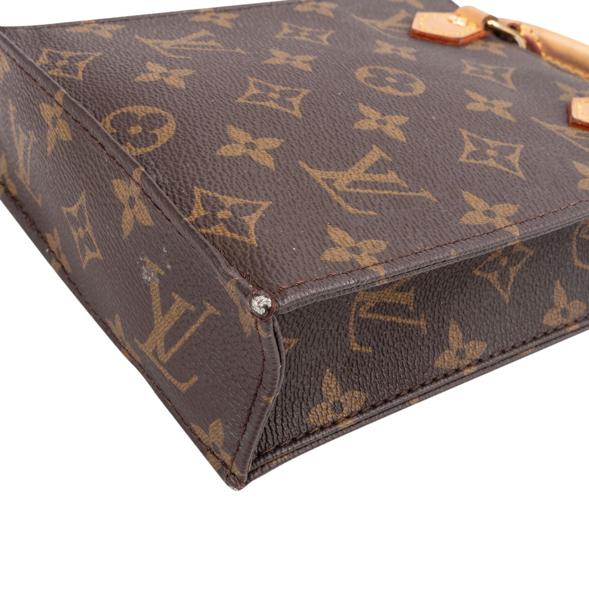 Louis Vuitton Petit Sac Plat aus Monogram Canvas – Ansicht 8
