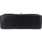 Chanel Quilted Caviar Leather Palladium Jumbo Double Flap Crossbody Bag