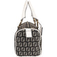 Fendi Monogram FF Mini Boston Handbag