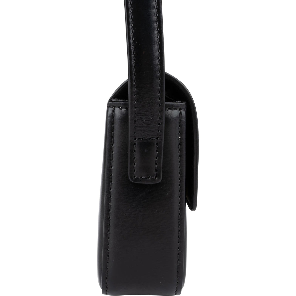Celine Shiny Smooth Calfskin Teen Triomphe Small Shoulder Bag