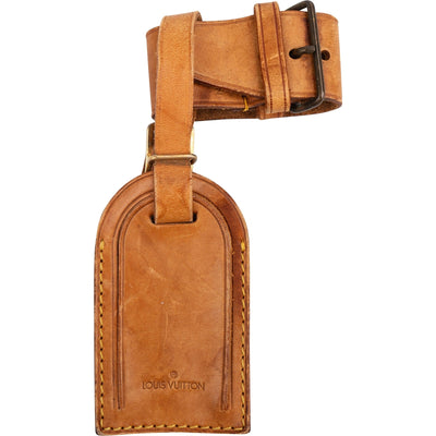 Louis Vuitton Vachetta Leather Luggage Tag Set