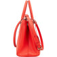 Prada Red Saffiano Leather Galleria Tote Handbag