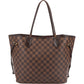 Louis Vuitton Monogram Damier Ebene Neverfull MM Shoulder Bag