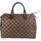 Louis Vuitton Monogram Damier Ebene Speedy 30 Handbag