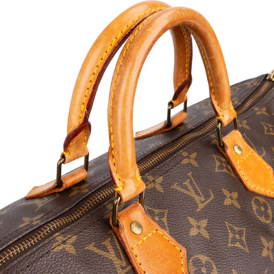Louis Vuitton Monogram Canvas Speedy 40 Handbag