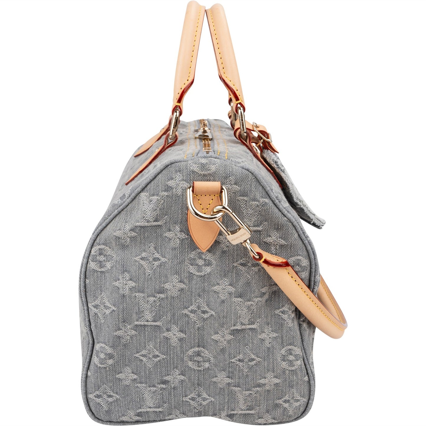 Louis Vuitton Monogram Denim Speedy 30 Bandoulière Handbag
