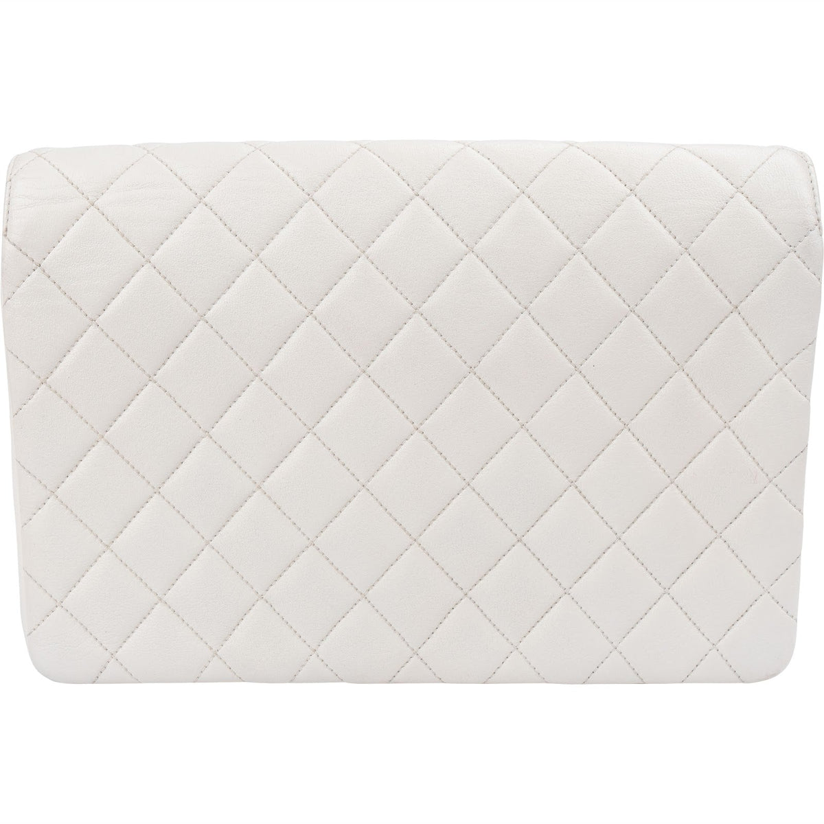 Chanel Quilted Lambskin 24K Gold Single Flap Crossbody Bag