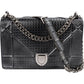 Christian Dior Embossed Cannage Diorama Flap Crossbody Bag
