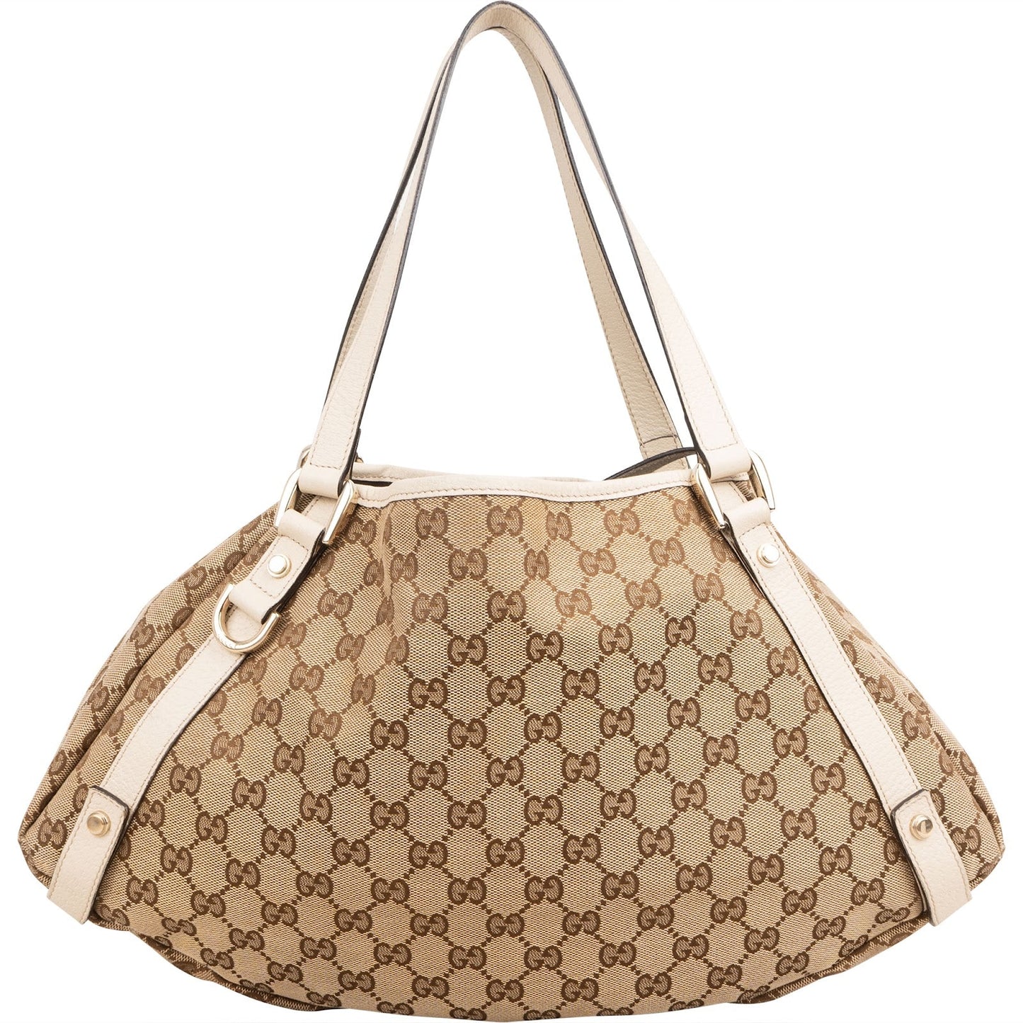 Gucci Monogram GG Canvas Abbey Hobo Shoulder Bag