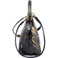 Fendi Marbled Leather Peekaboo Mini Handbag