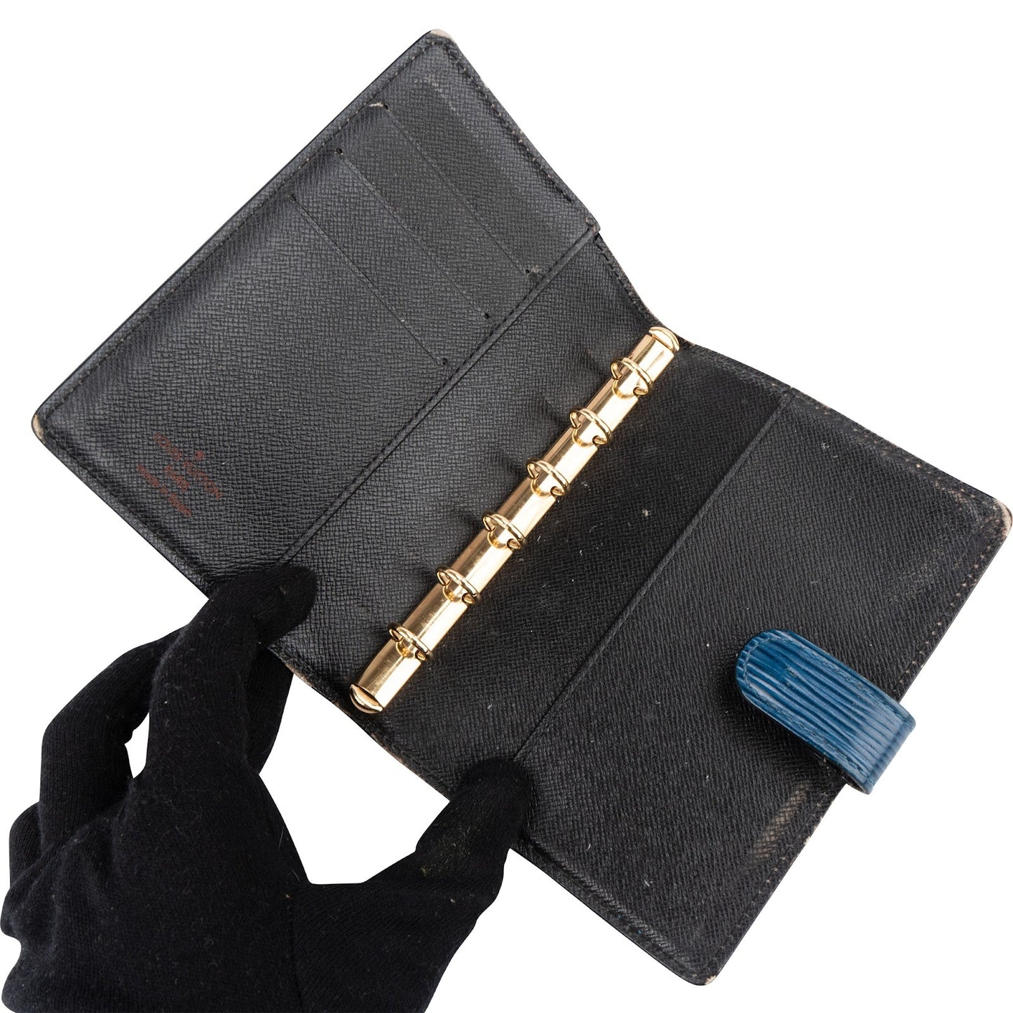 Louis Vuitton Blue Epi Leather Agenda PM