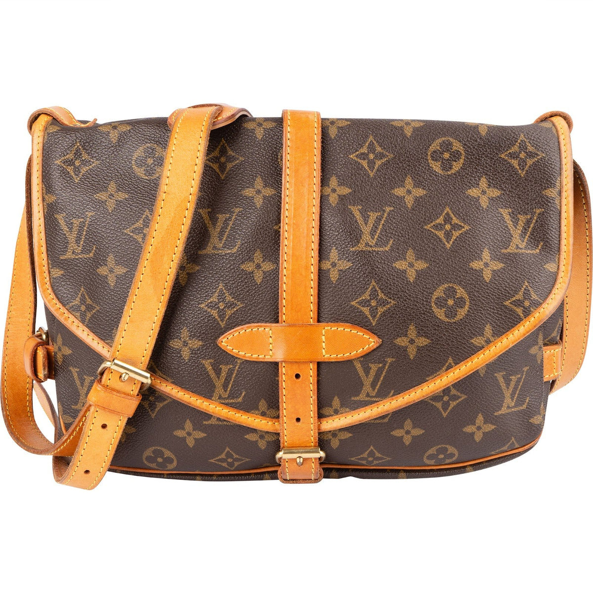 Louis Vuitton Monogram Canvas Saumur 30 Crossbody Bag