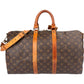 Louis Vuitton Monogram Canvas Keepall 45 Bandoulière Travel Bag