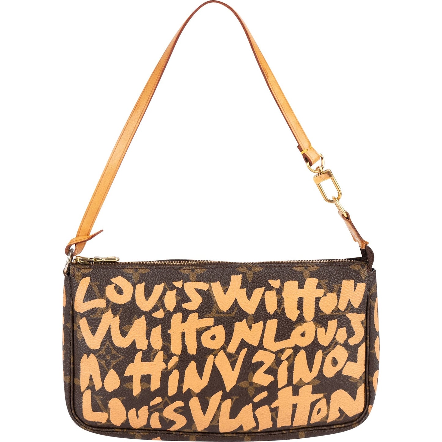 Louis Vuitton Limited Monogram Graffiti Pochette Accessoires Handbag