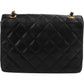 Chanel Quilted Lambskin CC Envelope Small 24K Gold Single Flap Crossbody Bag