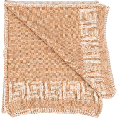 Fendi Greca Wool FF Monogram Schal Scarf
