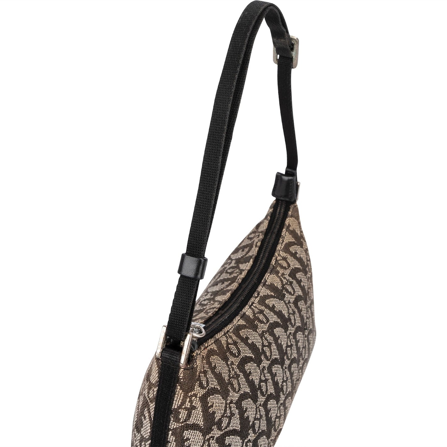 Christian Dior Trotter Monogram Cotton Pochette Handbag