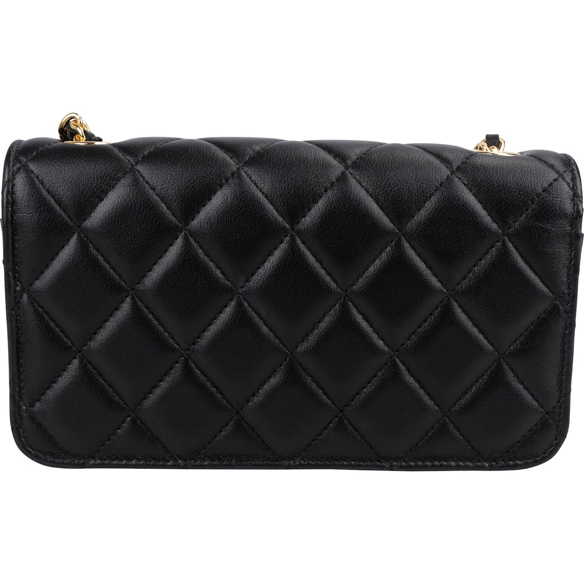 Chanel Quilted Lambskin Coco Casino Single Flap Crossbody Bag