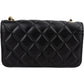 Chanel Quilted Lambskin Coco Casino Single Flap Crossbody Bag