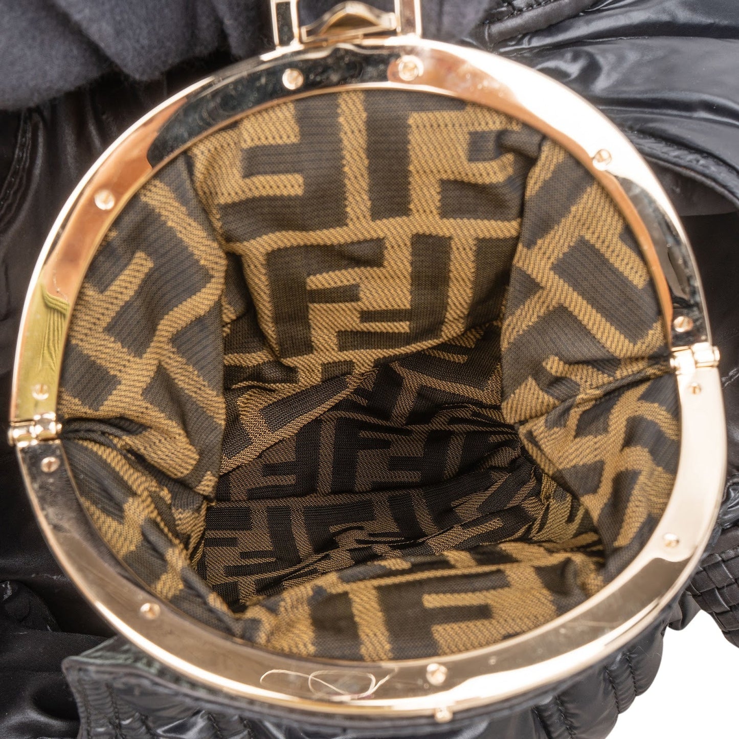 Fendi x Moncler Nylon Spy Hobo Handbag