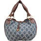 Céline Denim Macadam Monogram Hobo Shoulder Bag