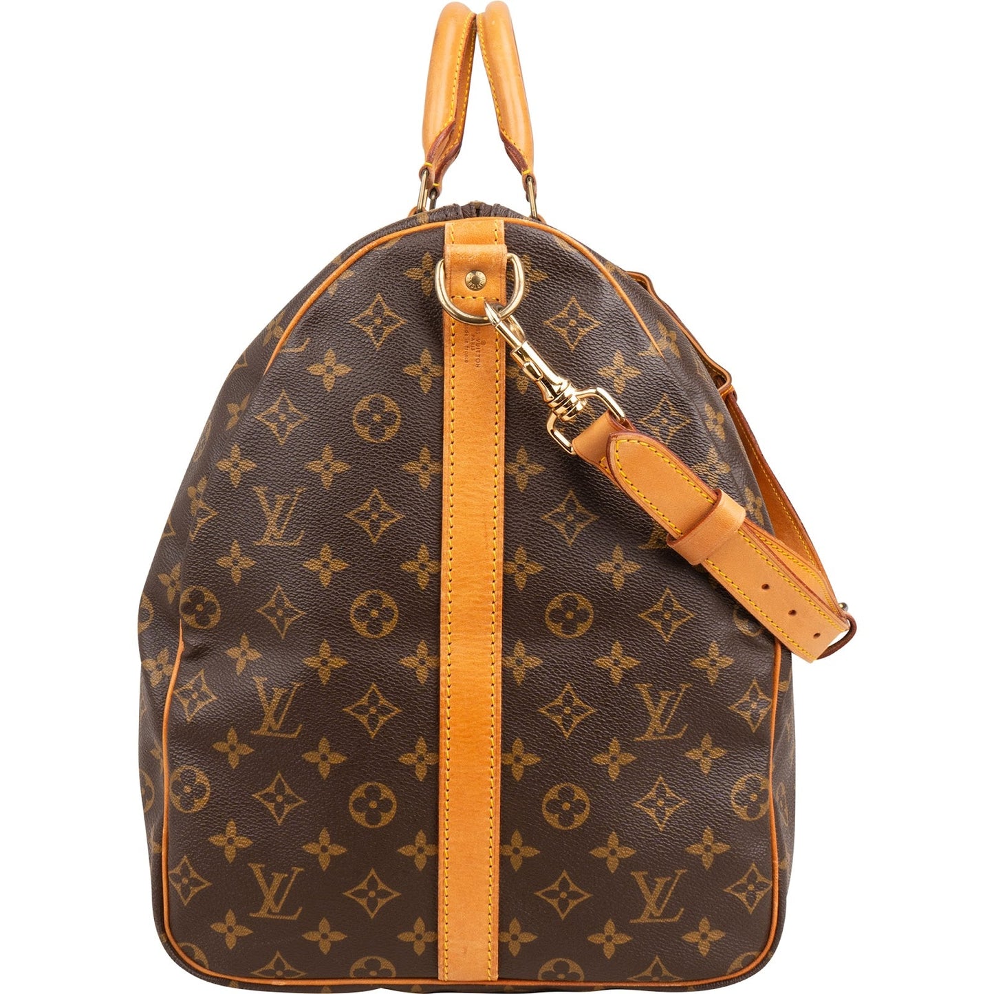 Louis Vuitton Monogram Canvas Keepall 60 Bandoulière Travel Bag