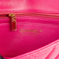 Chanel Quilted Chevron Lambskin Small Single Flap Crossbody Bag