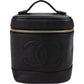 Chanel Caviar Leather CC Vanity Case Handbag